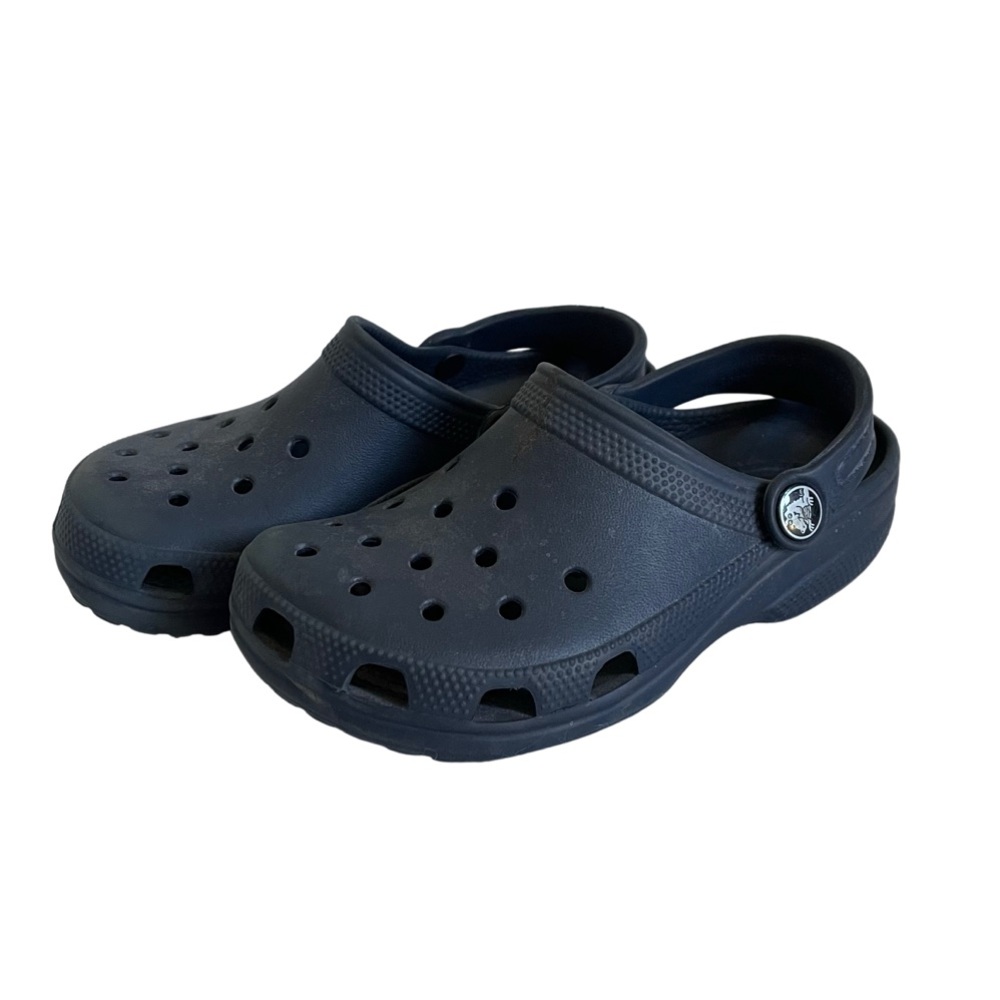 Crocs Classic Clogs Navy Blue - Unisex Kids Size 12/13